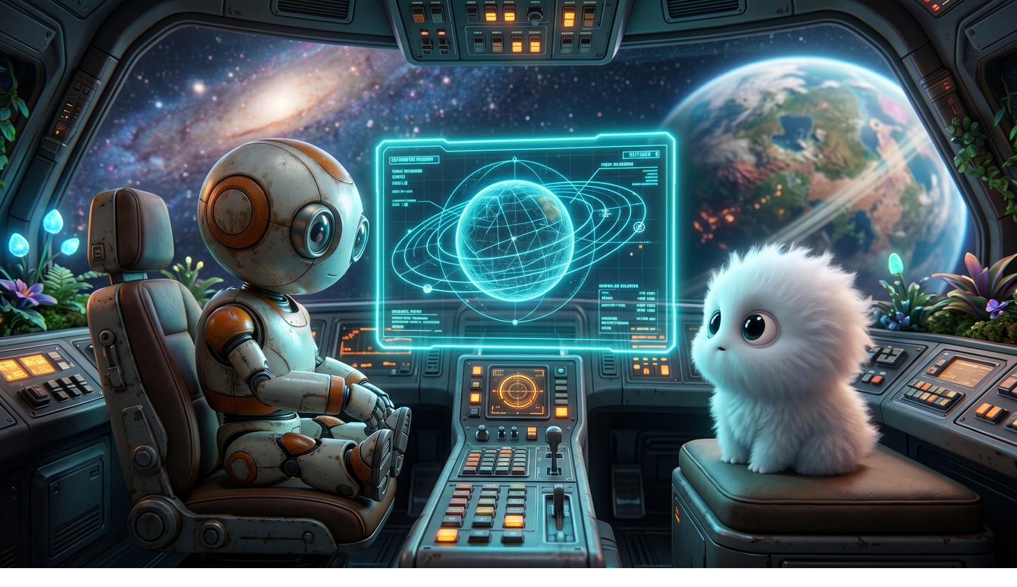 The Galactic Ark Mission Banner